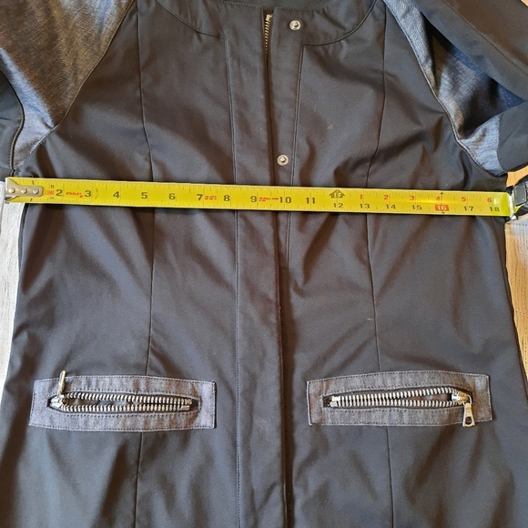 Erin Snow Kelsey Black Full Zip Snap Jacket •Small - Picture 4 of 10